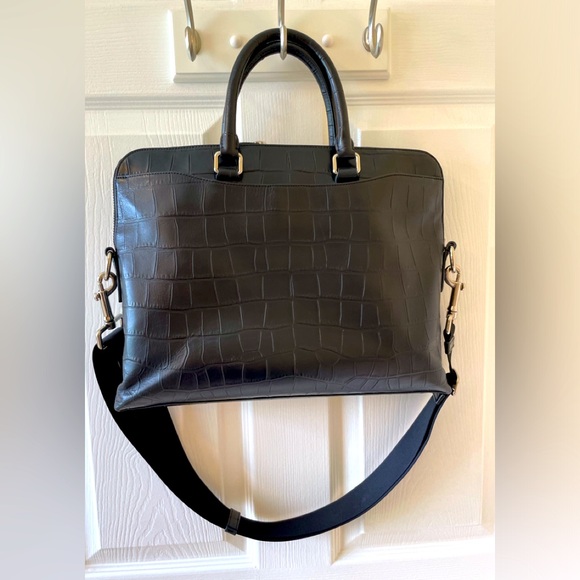 Coach Beckett Structured Slim Brief Case/Laptop Bag - Picture 2 of 11